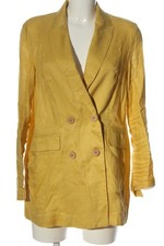 MANGO Blazer classico Donna Blazer Taglia IT 42 giallo scuro stile casual