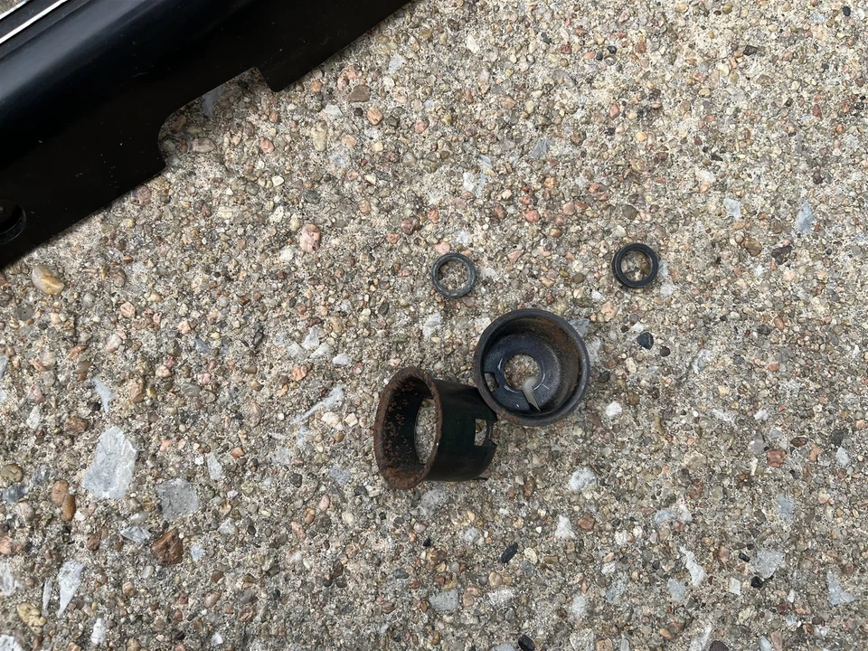 1969 - 1974 Chevrolet Nova Instrumento Moldura Grão de Madeira OEM Interruptores Ventilação  - Imagem 3 de 4