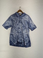 Vtg FAIRWAY BLUES Tournament Logo Golf Polo Shirt Men's Made In USA 90s Acid M