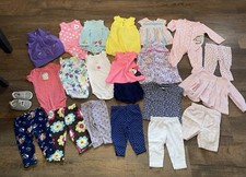 Girl  s Size 6 Months Carter  s Lot 23 Items Great Condition