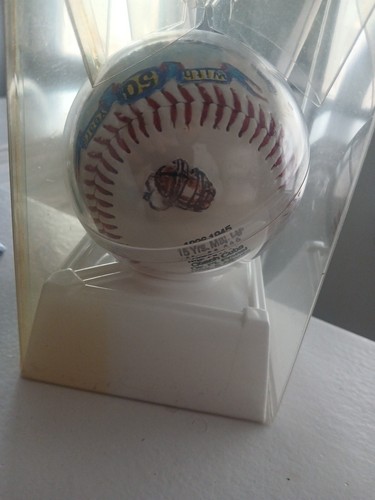 Detroit Tigers Ty Cobb Tribute Ball With Stats - Picture 4 of 5