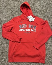 Boston Red Sox Postseason 2025 Nike Therma-Fit Hoodie (Built for Fall) Large