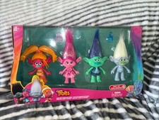 Dreamworks Trolls Set Of 4 Troll Dolls New