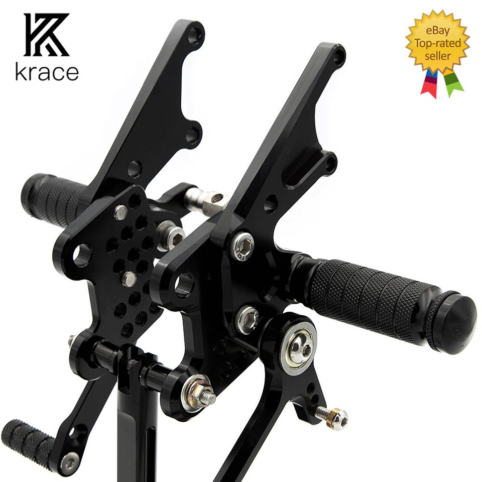 For ZX14 ZZR1400 20062011 CNC Rearset Footrest Footpegs Pedals Racing