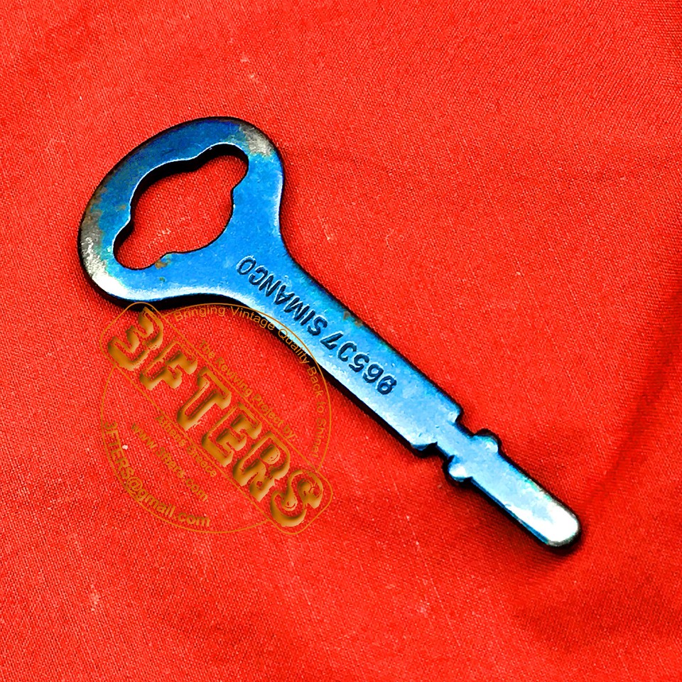 Original Vintage SINGER SIMANCO 96507 Key Sewing Machine Table Bentwood