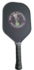 RED EYE ELEPHANT THERMOFORMED CRAFT PICKLE BALL PADDLE 3K WEAVE Foam Edge GUARD
