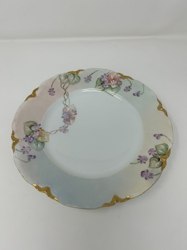 Antique Haviland Limoges France Set of 4 Dinner Plates 9.5" - Picture 2 of 6