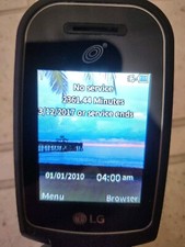 FLIP PHONE  LG 441G  TRACFONE  CORD  MANUAL