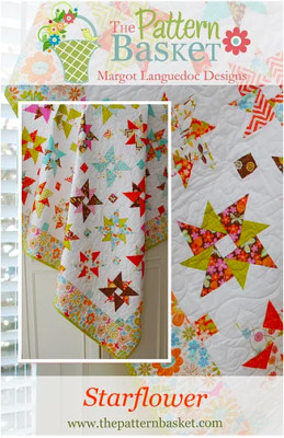 Quilt Pattern STARFLOWER Moda THE PATTERN BASKET Layer Cake Friendly