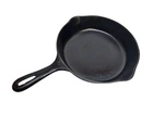 Vintage Unmarked Wagner Ware No. 6 Cast Iron 9 Inch Skillet Pour Spouts Seasoned