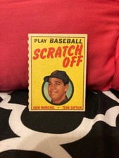 1971 Topps Scratch Off Juan Marichal EX