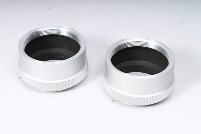E. LEITZ NY 21.5MM EXTENSION TUBES M39 MOUNT FOR USE W LEICA CAMERA