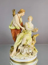 Kpm Berlin Figurine Of Apollo And Daphne 19th C, 1st QLTY  super RARE Kpm