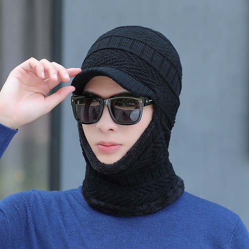 Balaclava Beanie Motorcycle Cycling Hood Hat Face Mask UV Wind Proof Cover Knit - 第 7/25 張圖片