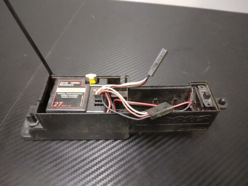 Traxxas 2215 Reciever 3 Channel 27mhz W/ Box And Crystal Used Rc Revo No Lids - Picture 1 of 4