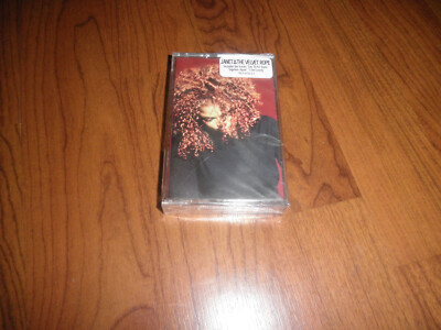The Velvet Rope by Janet Jackson Cassette Tape Virgin Records FACTORY SEALED