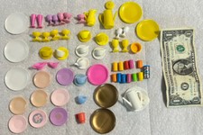DISCOUNTED  Barbie Assorted   Kitchen Dishes/ 69 Pieces