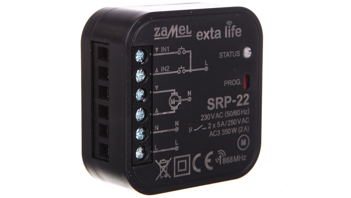 Two-way radio roller blind controller SRP-22 EXL10000003 /T2UK