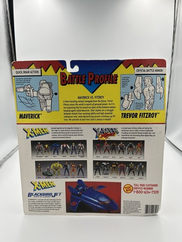 X-MEN MAVERICK vs TREVOR FITZROY + STEEL MUTANTS WOLVERINE KAY-BEE EXCLUSIVE - Picture 2 of 5