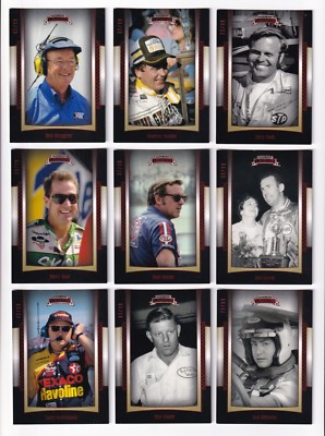 2012 Legends NUMBERED RED PARALLEL #6 Geoffrey Bodine #xx/99!-ONE CARD ONLY!