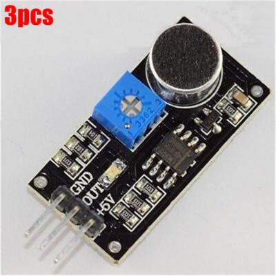 3Pcs For Arduino Sound Detection Intelligent Vehicle Sensor Module Ic New ch