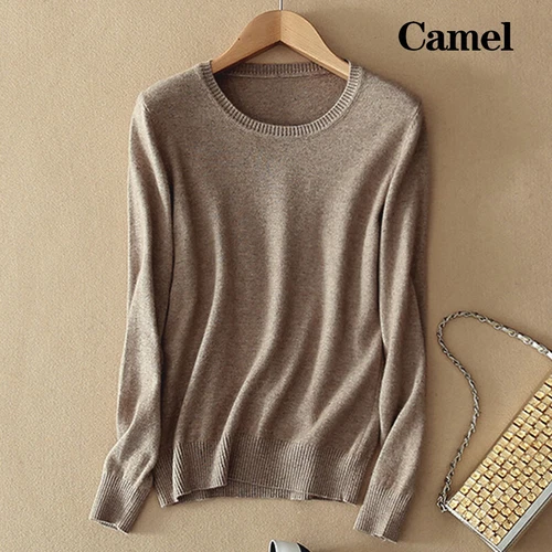 Damen Kaschmir Rollkragen Langarm Strick Pullover Jacke - Bild 14 von 19