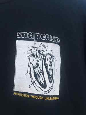 Vintage SNAPCASE Progression Through Unlearning Band Unisex S-5XL T-shirt BT847