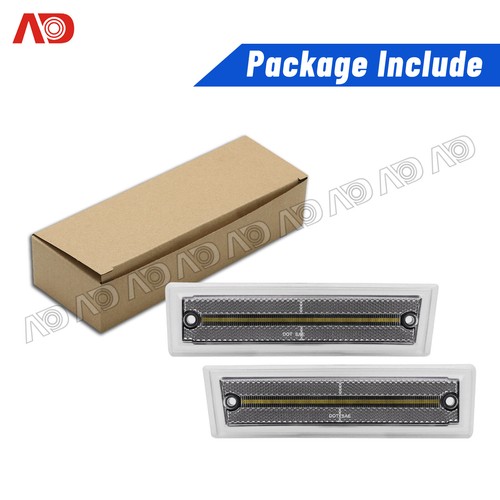 White LED Front Side Marker Light Clear Lens For 81-91 Chevrolet C10 C20 C30 GMC - Picture 11 of 11