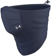 NeckWarmer Face Mask Under Armour Sportsmask Fleece Gaiter Navy Size S/M  NEW
