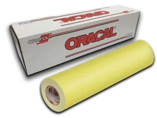 12" X 10yd - Buttercream Matte Oracal 631 Exhibition Cal Vinyl Roll