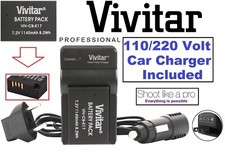 Li-Ion LP-E17 Battery And Dual 110/220V Charger For Canon EOS Rebel T6s T6i M6