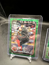 2024 Topps Series 2 Graham Ashcraft Green Foil SP #652 222/499 Reds