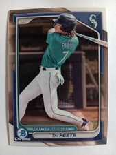 2024 Bowman Draft Chrome Tai Peete #BDC-194