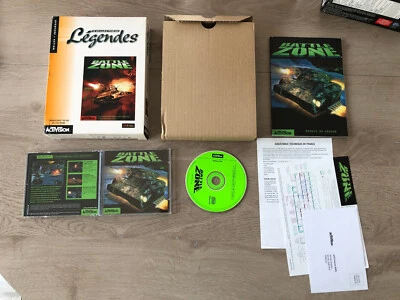 Lot Pack BattleZone 1 & 2 II PC Big box grosse boite carton FR - Photo 1/4