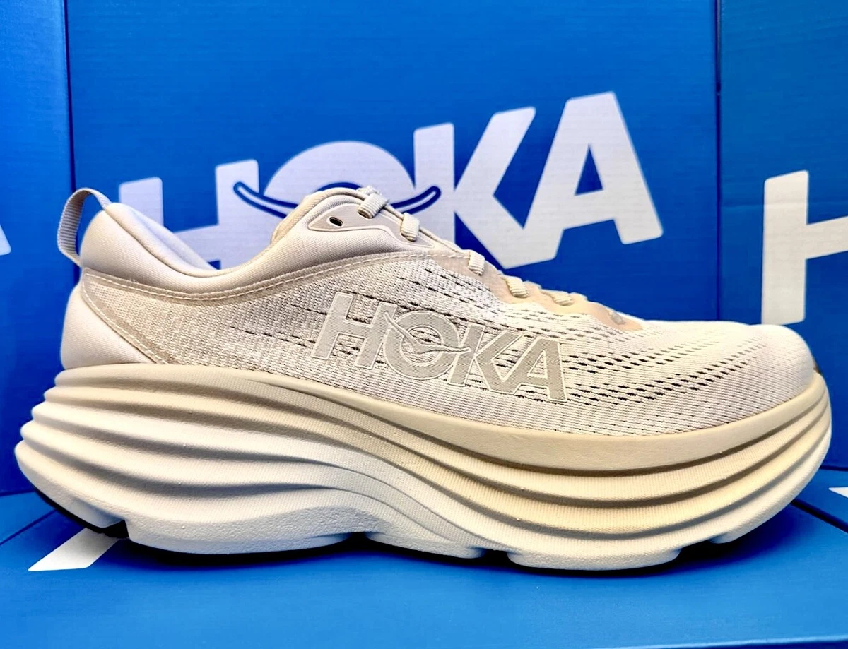 Hoka One One HOKA Bondi 8 Shifting Sand Vanilla for sale | eBay display picture 1