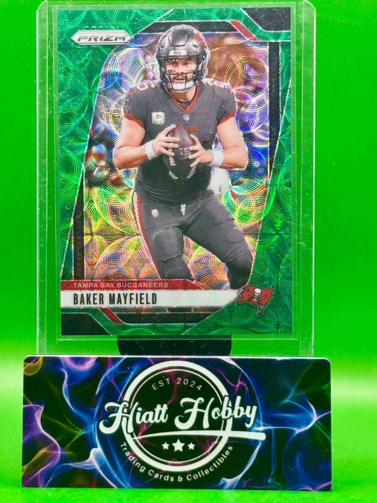 2024 Panini Prizm - Baker Mayfield #268 Green Scope Prizm /75