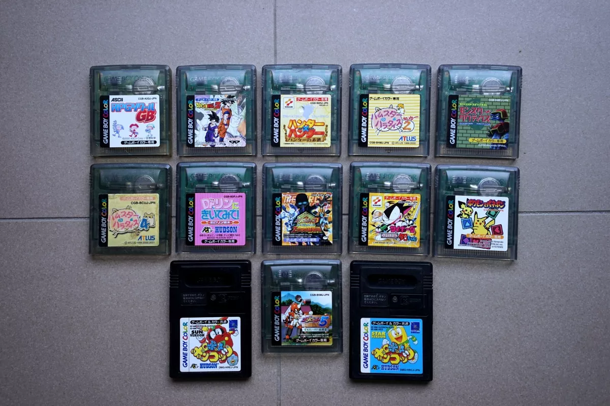 ② Lot de jeux Game Boy / Game Boy Color [PRIX EN DESCRIPTION