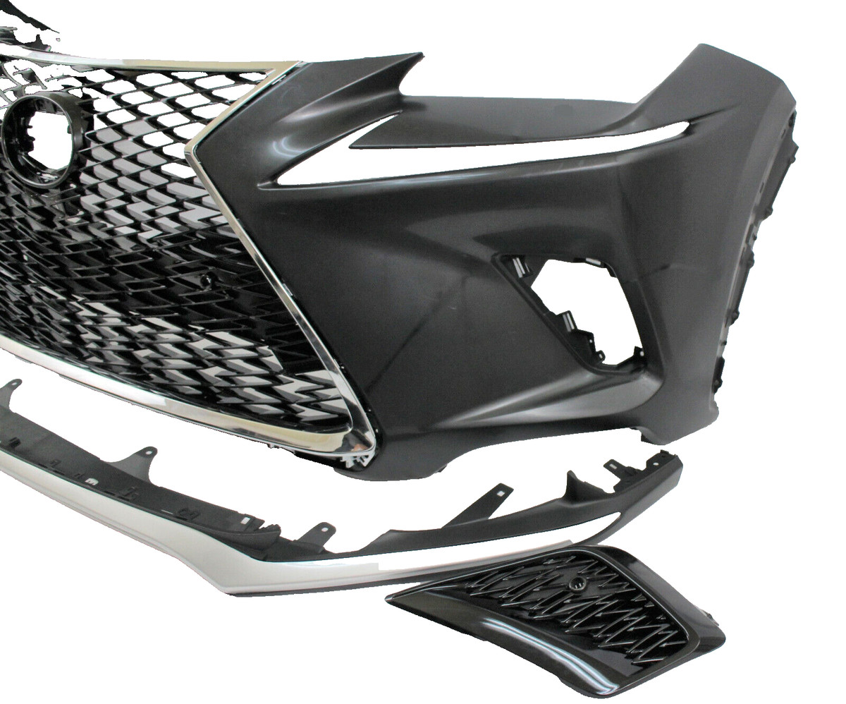 For 2018- 2021 NX 300 F-Sport front bumper cover center grille  