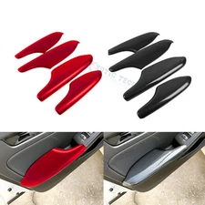 4pcs/Set ABS Door Armrest Panel Cover Decor Accessories For Honda Civic 2022-up