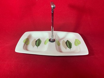 Palissy, Lime Grove, Hors d'oeuvres Schale mit Griff, verrückt aber schön