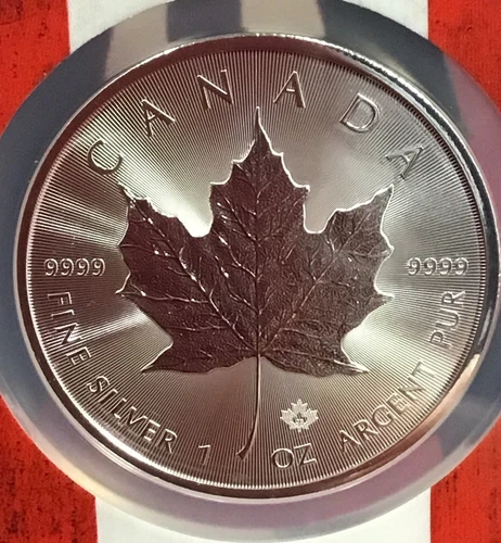 NGC MS69 ~ 2023 CANADA $5 MAPLE LEAF, YEAR OF THE RABBIT, FDOI, FLAG CORE