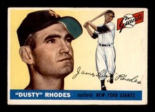 1955 Topps #1 Dusty Rhodes   VGEX X2639415