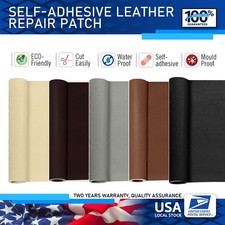 Leather Repair Kit Self-Adhesive Patch Stick on Sofa Clothing Car Seat Couch US