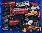 ORIGINAL VINTAGE DIECAST TOY JOB LOT DINKY CORGI MATCHBOX etc CARS BUSSES etc