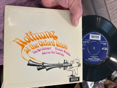 GERARD HOFFNUNG EP - The Bricklayer 7  Single Vinyl Record 1960 Decca DFE8682 Ex