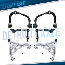 2WD Front Upper Lower Control Arms Tie Rods Sway Bars  for 2004 2005 Ford F-150