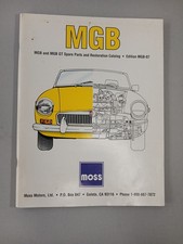 Mg Mgb Parts List Catalog Illustrated Assembly Manual Diagrams Moss Motors