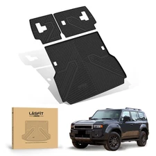 Cargo Mat for Toyota Land Cruiser 2024-2026 All Weather TPE Trunk Mat w/Seatback