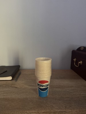 Vintage Pepsi 7oz Wax Paper Cups Lot Of 15 In Original Plastic NEW | eBay