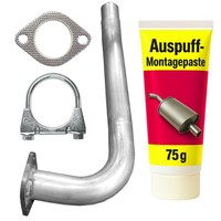 Edex Abgasrohr Auspuff FüR Nissan Pathfinder 3 III R51 2.5 DCI 2005-2010